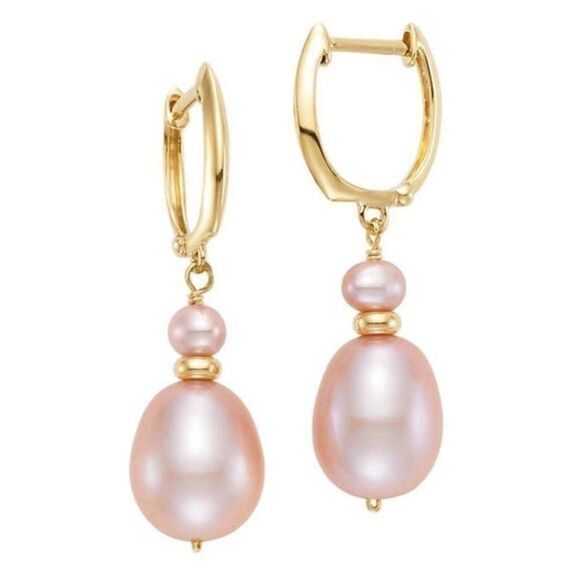 Jewelry - 14k gold earrings Freshwater 3.5-8.5 mm Pe…